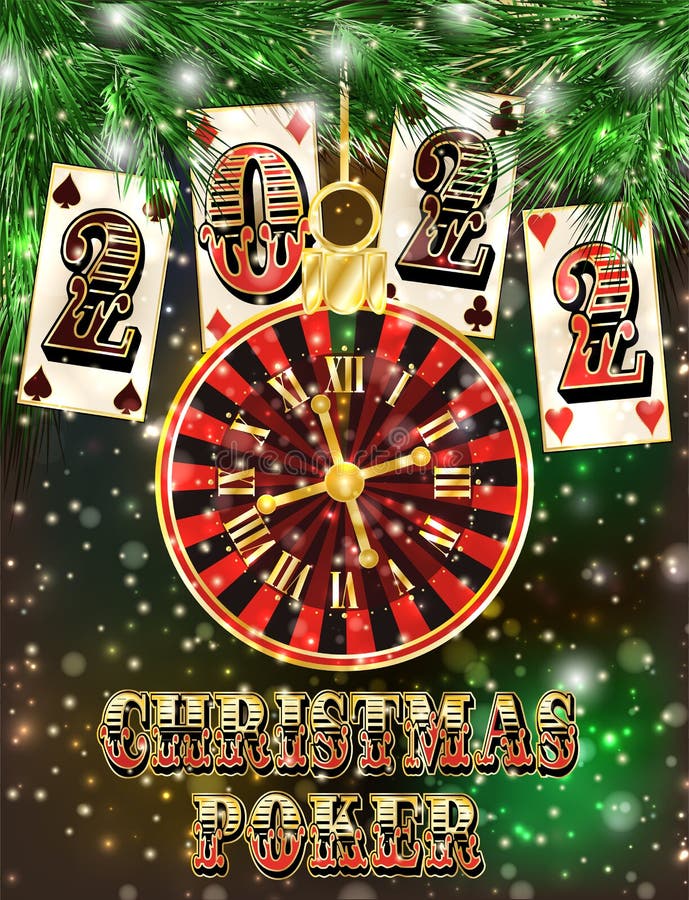 Casino 2022 Happy New Year. Sports Greeting Card with Poker Chip on the  Luxury Background. Vector Illustration Stock Vector - Illustration of  gambling, chip: 232865243