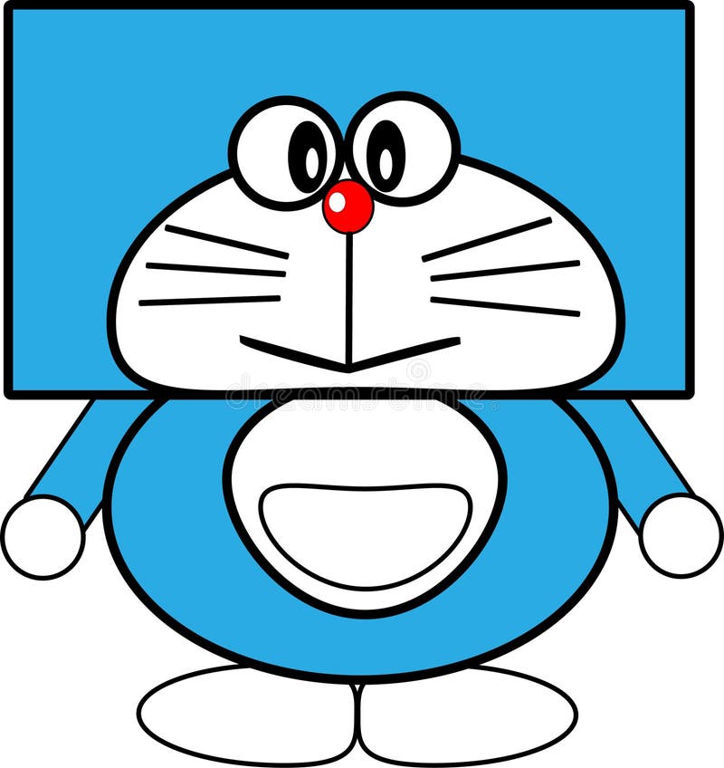 Easy doraemon drawing for kids - How to draw doraemon cartoon drawing easy  step by step outline - YouTube