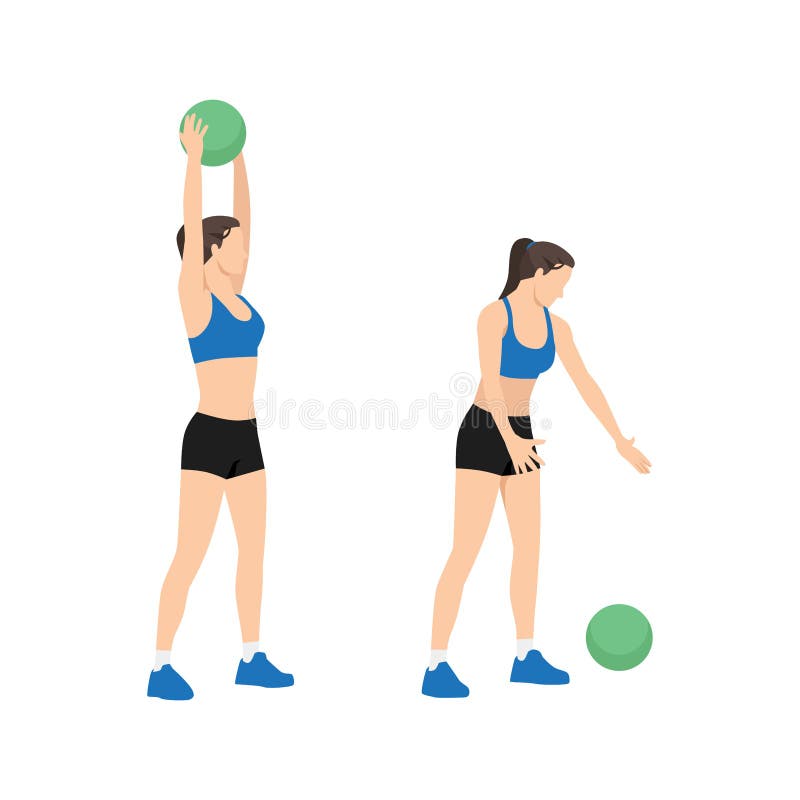 high-knees-front-knee-lifts-run-stock-vector-illustration-of
