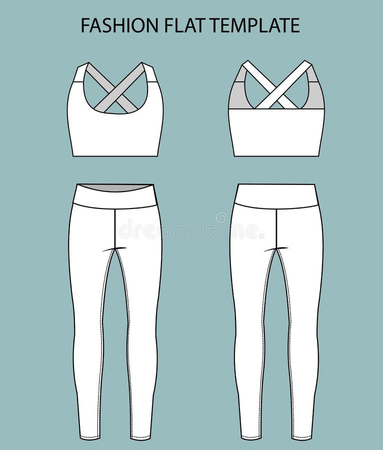 Set sports wear stock illustration. Illustration of isolated 242217284