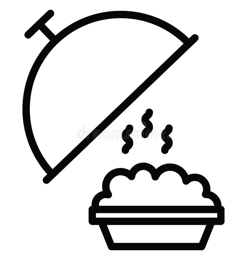 Basic RGB Breakfast, egg cup Isolated Color Vector Icon that can be easily modified or edit. Chef platter Isolated Vector icon whi stock illustration