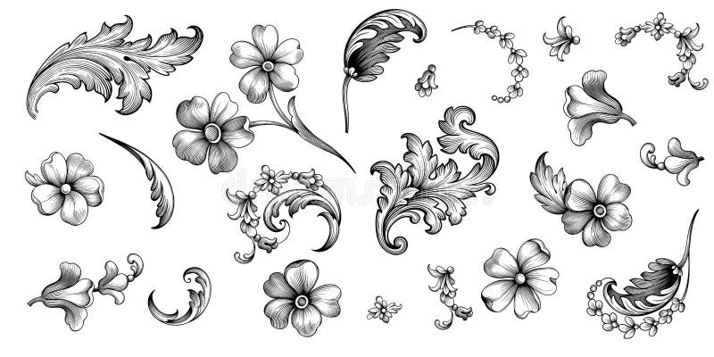 320 Silhouette Of The Filigree Tattoo Designs Illustrations RoyaltyFree  Vector Graphics  Clip Art  iStock