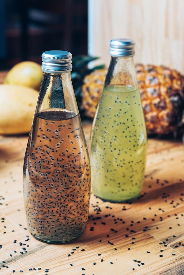 Basil Seeds Drink In Glass Bottle Stock Photo Image Of Beauty basil-seeds-drink-in-glass-bottle-stock-photo-image-of-beauty