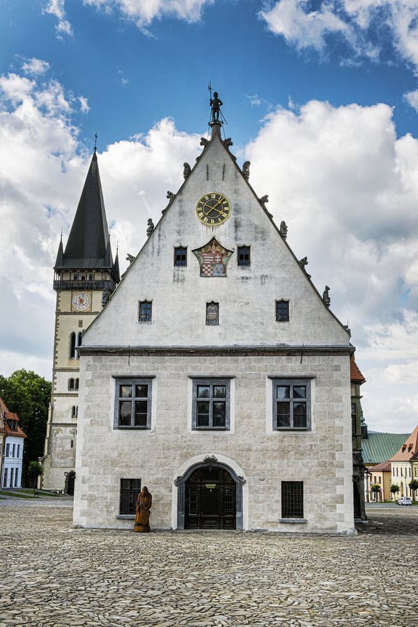 Basilica of Saint Giles and Old City Hall, Bardejov, Slovakia