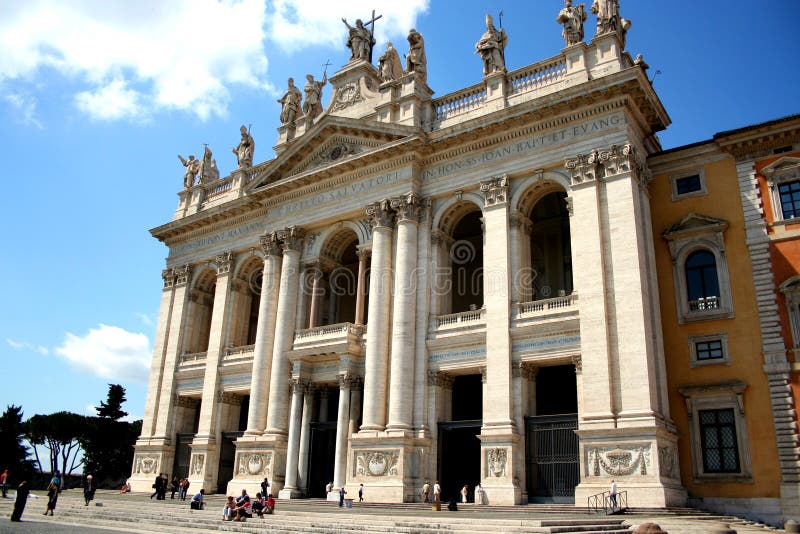 The Basilica of San Giovanni in Laterano Italian: Basilica di San Giovanni in Laterano is the cathedral of Rome and the ecclesia-