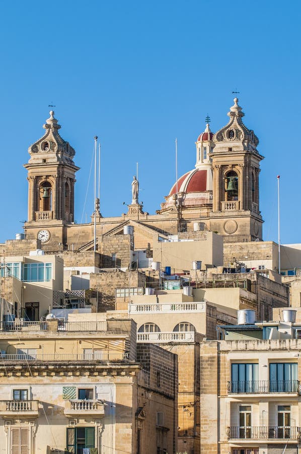 Basilica of Senglea in Malta.