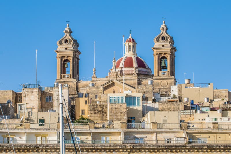 Basilica of Senglea in Malta.