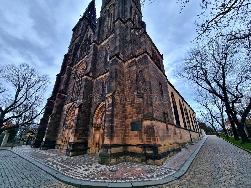 Basilica of st peter and paul on vysehrad