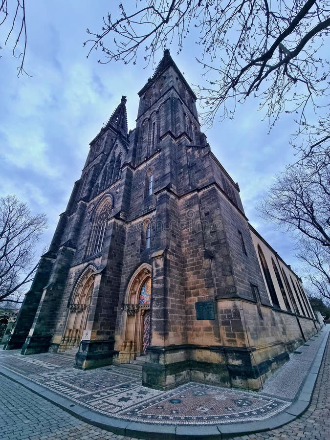 Basilica of st peter and paul on vysehrad