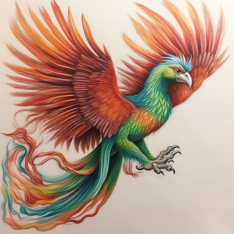 How to Draw a Phoenix Step by Step  Envato Tuts