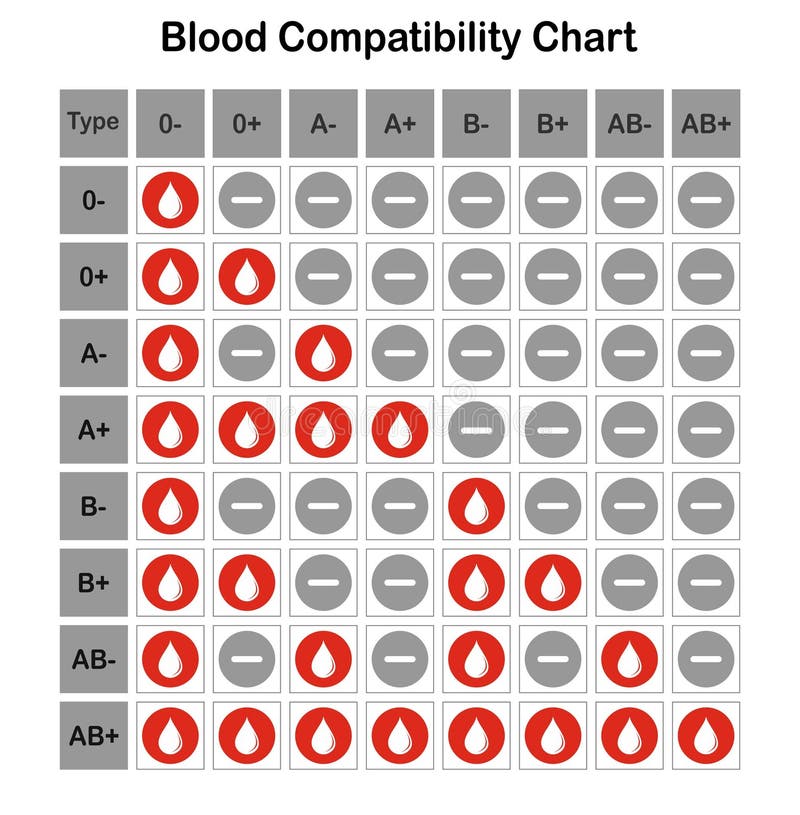 Blood Donation Compatibility Chart