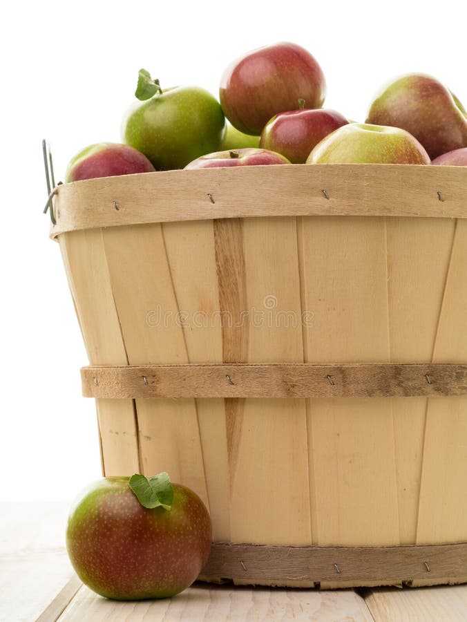 Basket of Apples stock photo. Image of harvesting, fresh 26637190