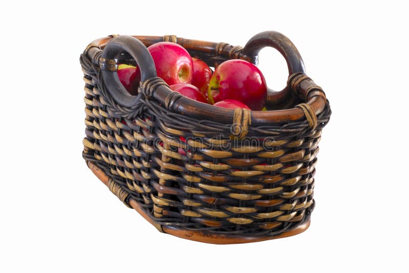 Basket of apples stock photo. Image of market, purchase 4348160
