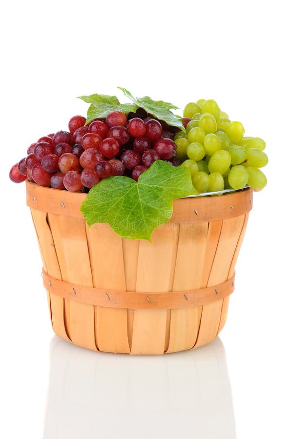 Basket of Assorted Grapes