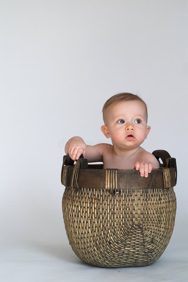 Basket Baby Picture. Image 2037066