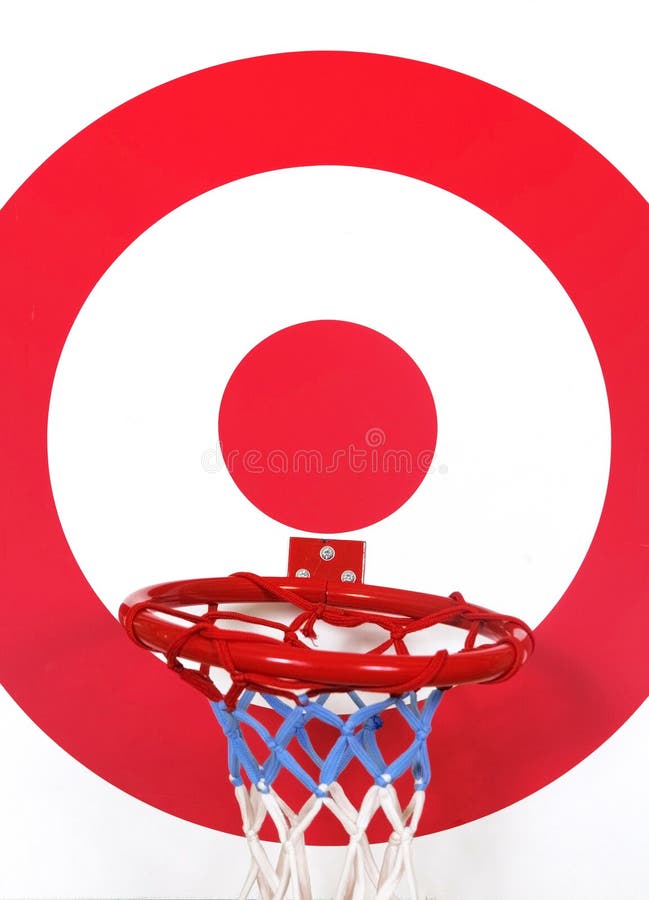 Basket Ball and Shooting Target Board Stock Photo Image of play
