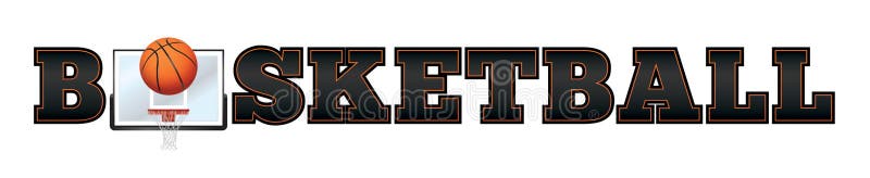 Basket-ball Word Art Illustration illustration libre de droits Basket-ball Word Art Illustration illustration libre de droits