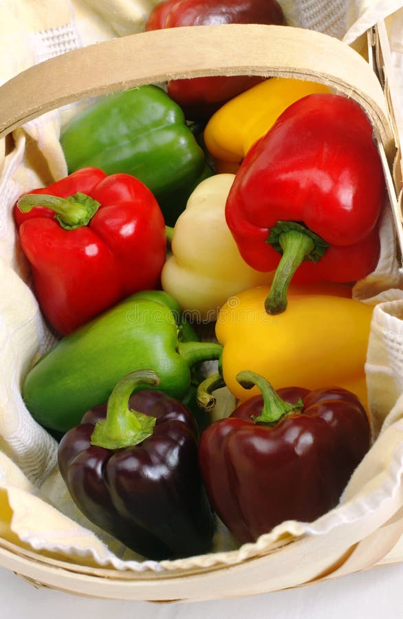 Basket of Bell Peppers