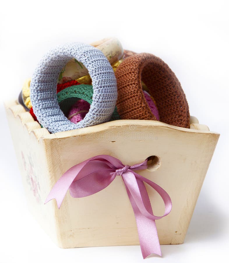 Jewelry basket stock image. Image of store, treasures 30256885