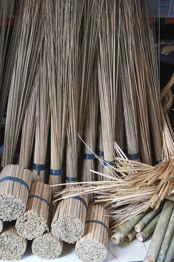 Basket Making Supplies for Sale at a Market in Bali Indonesia Stock Image -  Image of split, making: 170361449