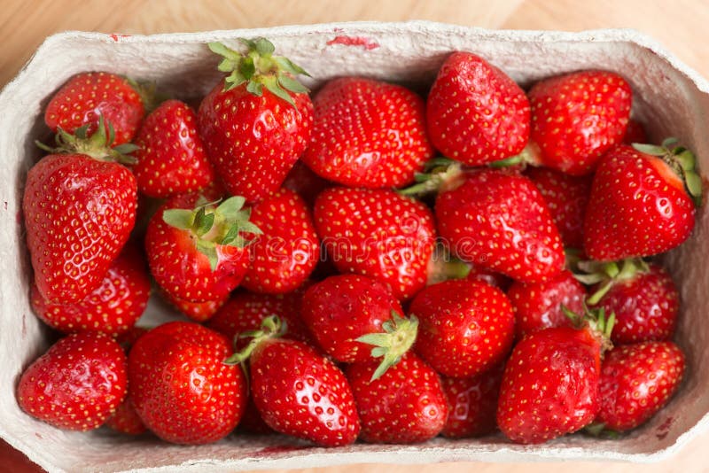 Basket with Strawberries