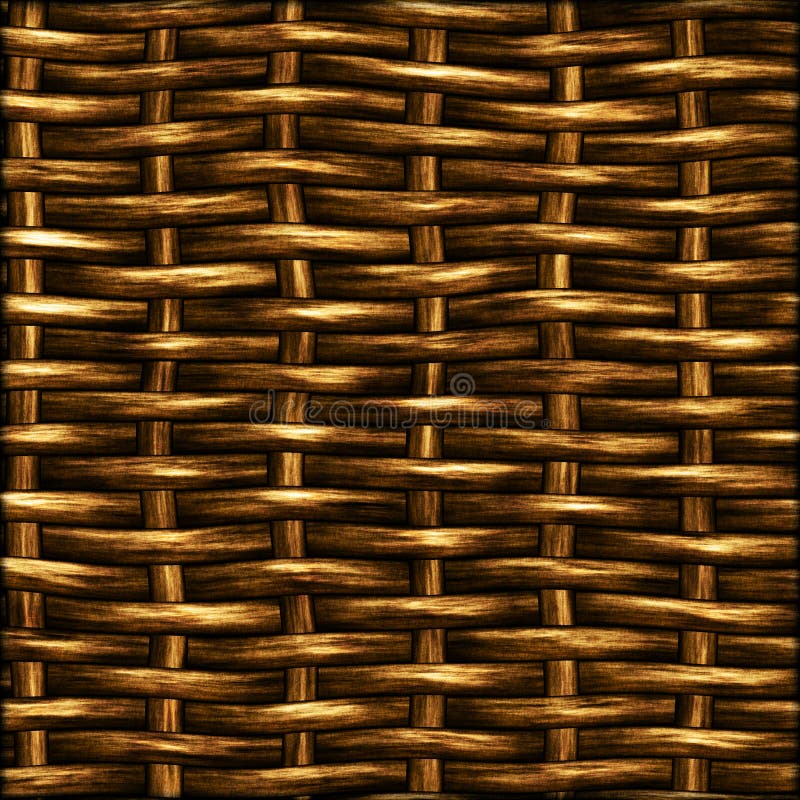 Woven basket stock illustration. Illustration of detail - 20059003