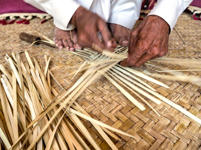 Basket Weaving Craft of Pakistan Stock Photo Image of weaving, craft
