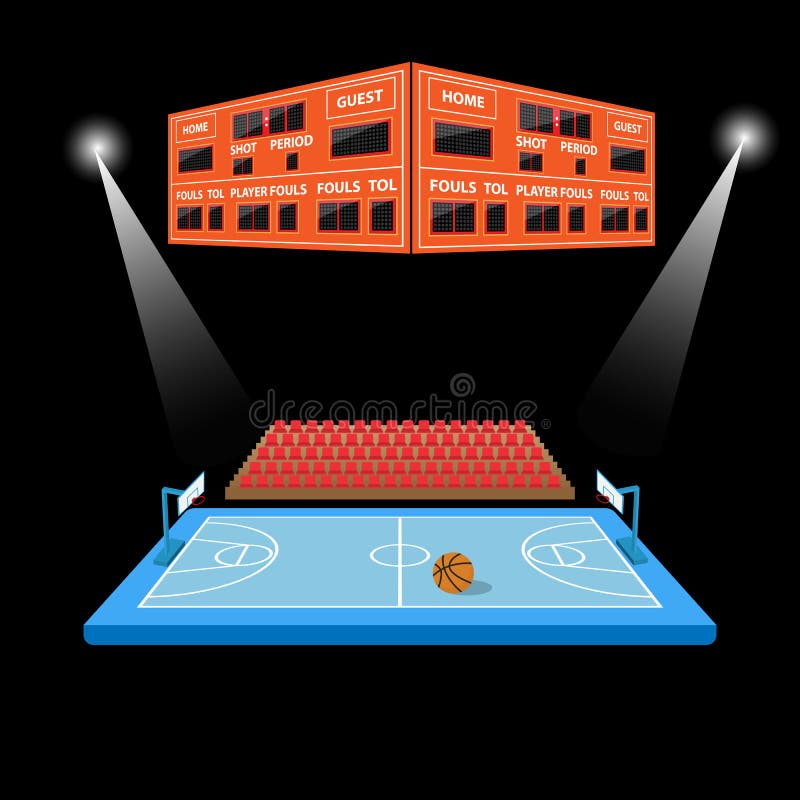 Basketball Scoreboard Stock Illustrations 1,509 Basketball Scoreboard