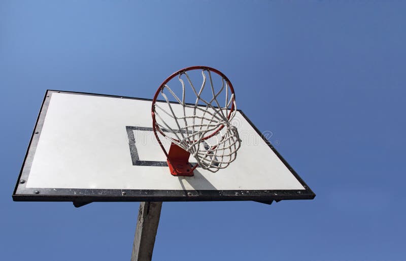 Basketball backboard stock image. Image of hoops, school 25851377