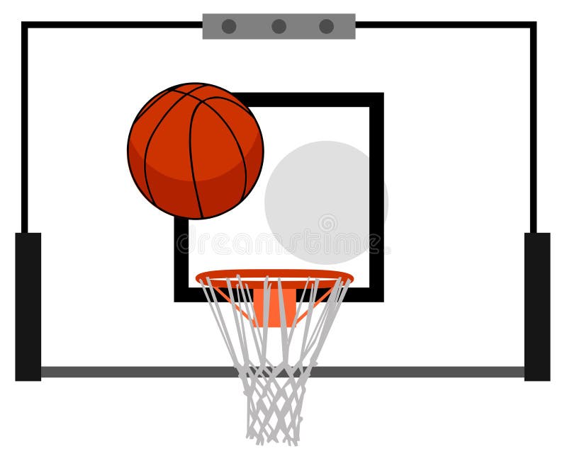Basketball backboard stock vector. Illustration of equipment 34293787
