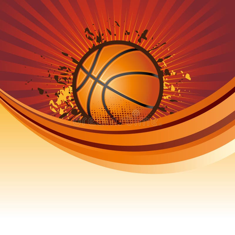 Basketball background stock vector. Illustration of game - 15441263