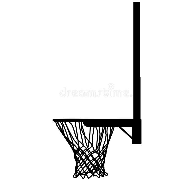 basketball net with stand clipart