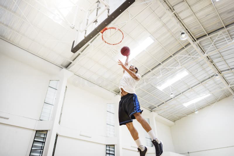 Basketball Bounce Competition Exercise Player Concept Stock Image
