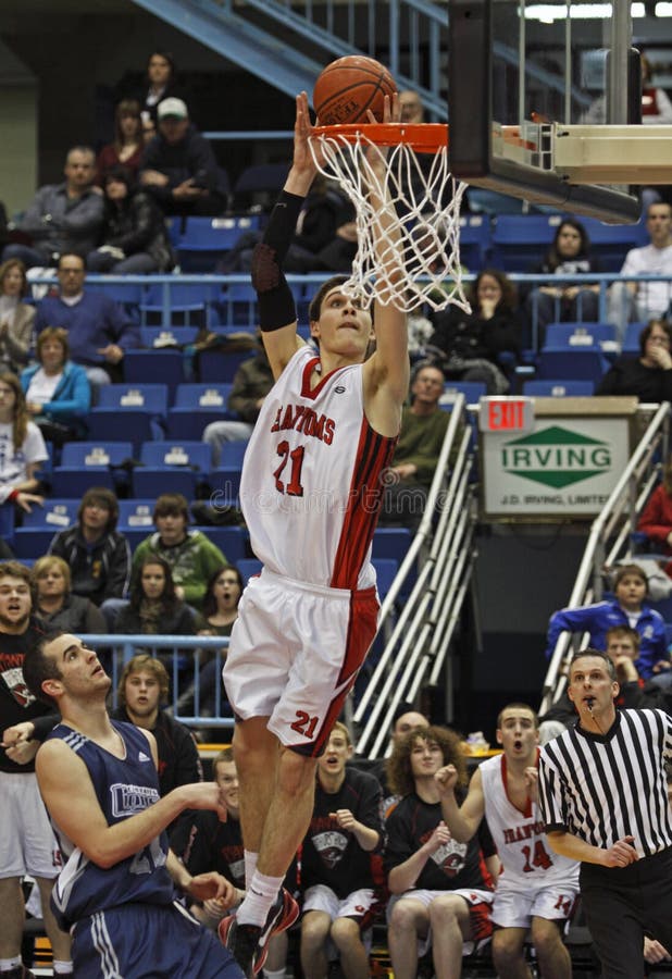 Basketball Player Jump Dunk Editorial Photography Image of human