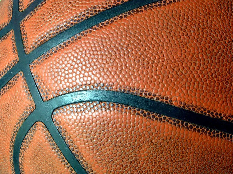 Basketball close-up