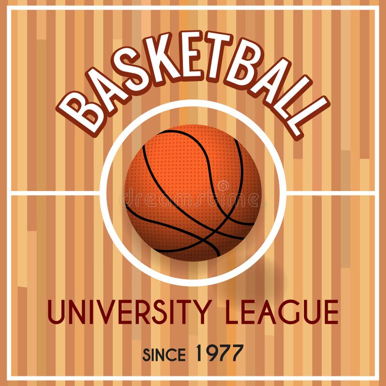 College Basketball Poster Stock Illustrations 1,666 College