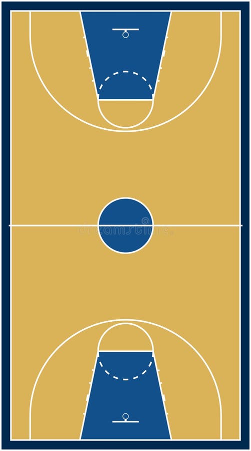 Basketball court stock vector. Illustration of dribble 37038036