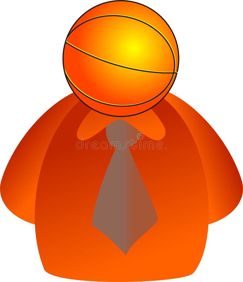 Basketball face stock vector. Illustration of active 26984167