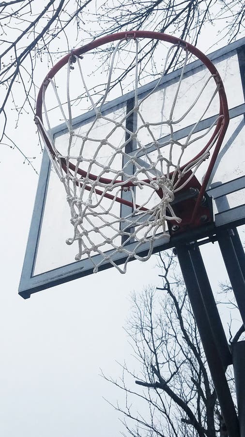 Basketball Goal Net stock photo. Image of goal, sport 141014876