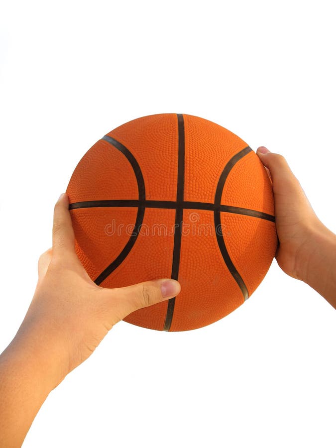 Boy Holding A Basket With Balls Stock Photo Image of person