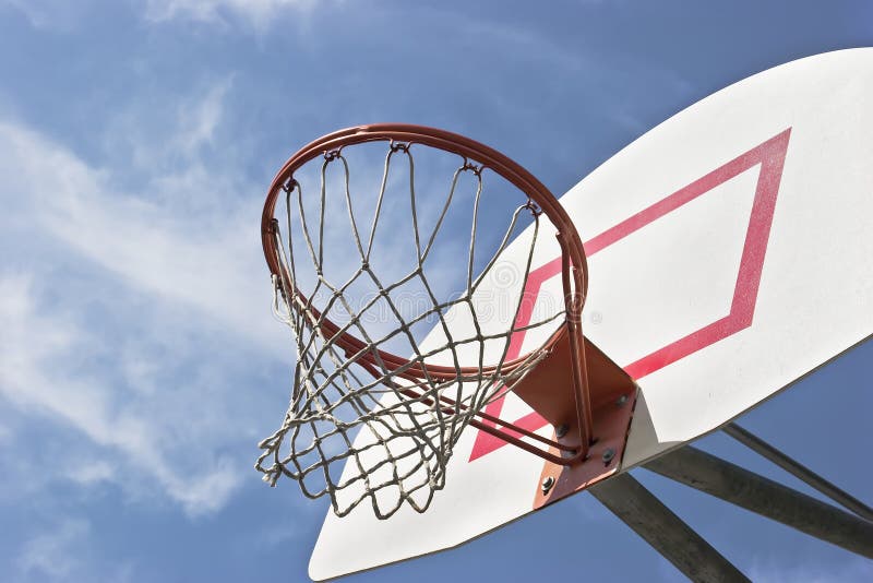 Basketball Hoop royalty free stock photos