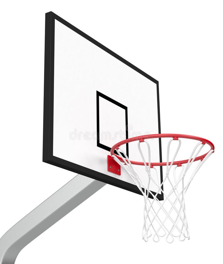 Basketball hoop stock illustration. Illustration of hoop - 49164832