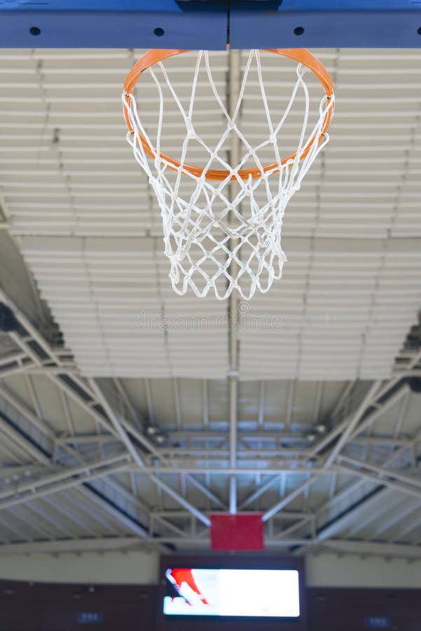Basketball hoop and net stock image. Image of team, equipment 157557923