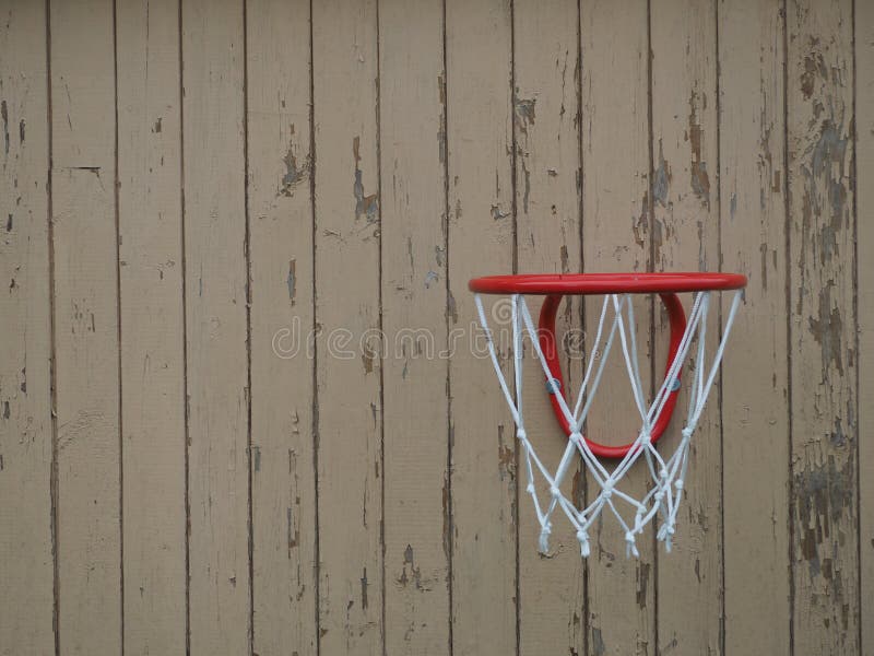 Basketball Hoop for Playing Ball Stock Photo Image of ring