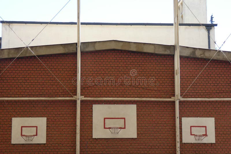 Basketball Hoops stock image. Image of three, hoop, workout 236108429