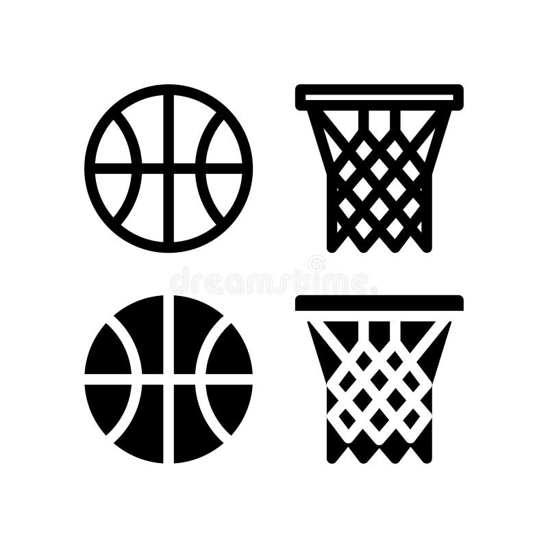Basketball Icon . Basketball Ball Icon. Basketball Logo Vector Icon ...