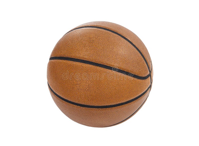 Basketball Isolated royalty free stock photography