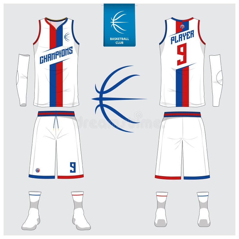 Download Basketball Jersey, Shorts, Socks Template For Basketball ...