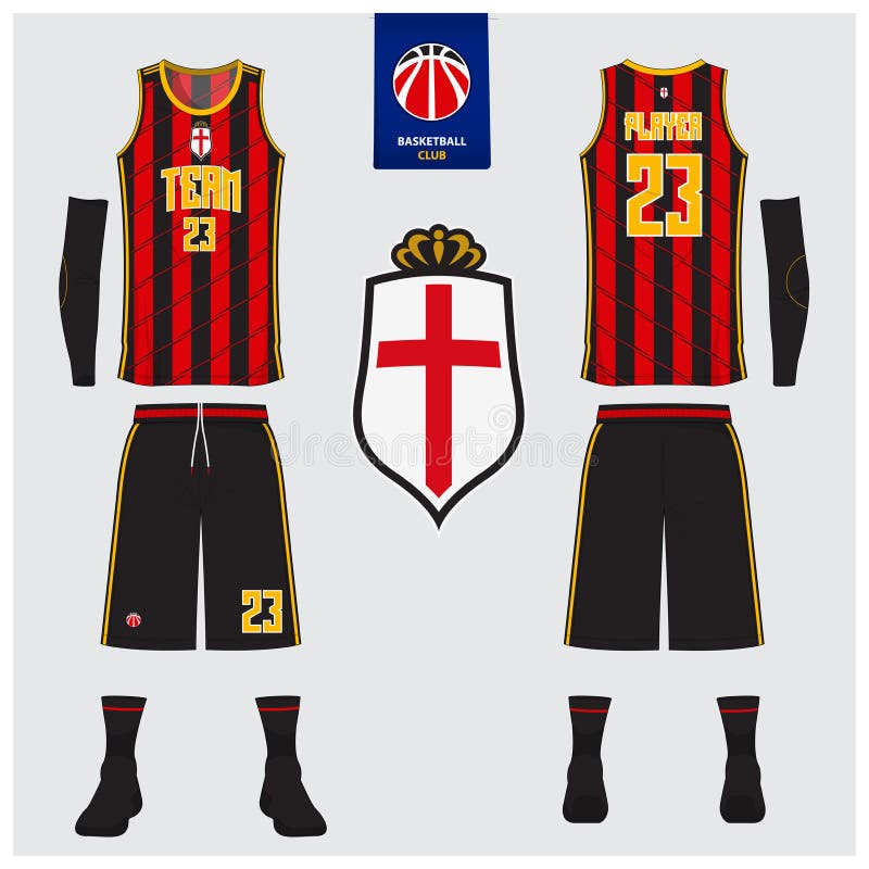 Download Basketball Jersey, Shorts, Socks Template For Basketball ...