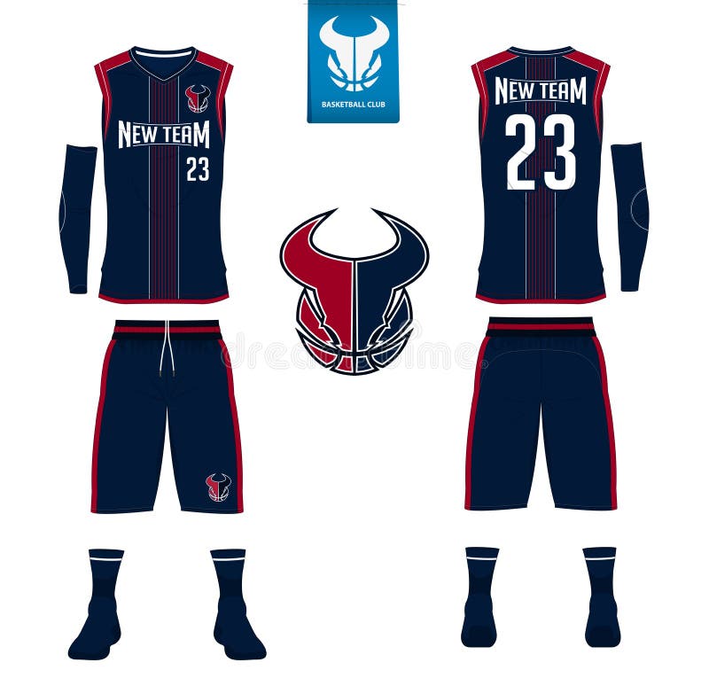 Download Basketball Jersey, Shorts, Socks Template For Basketball ...
